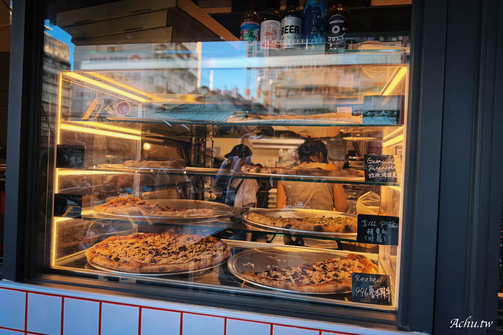 【信義安和美食】The Slice Shop 台北首家使用酸種老麵團的披薩店 (菜單)