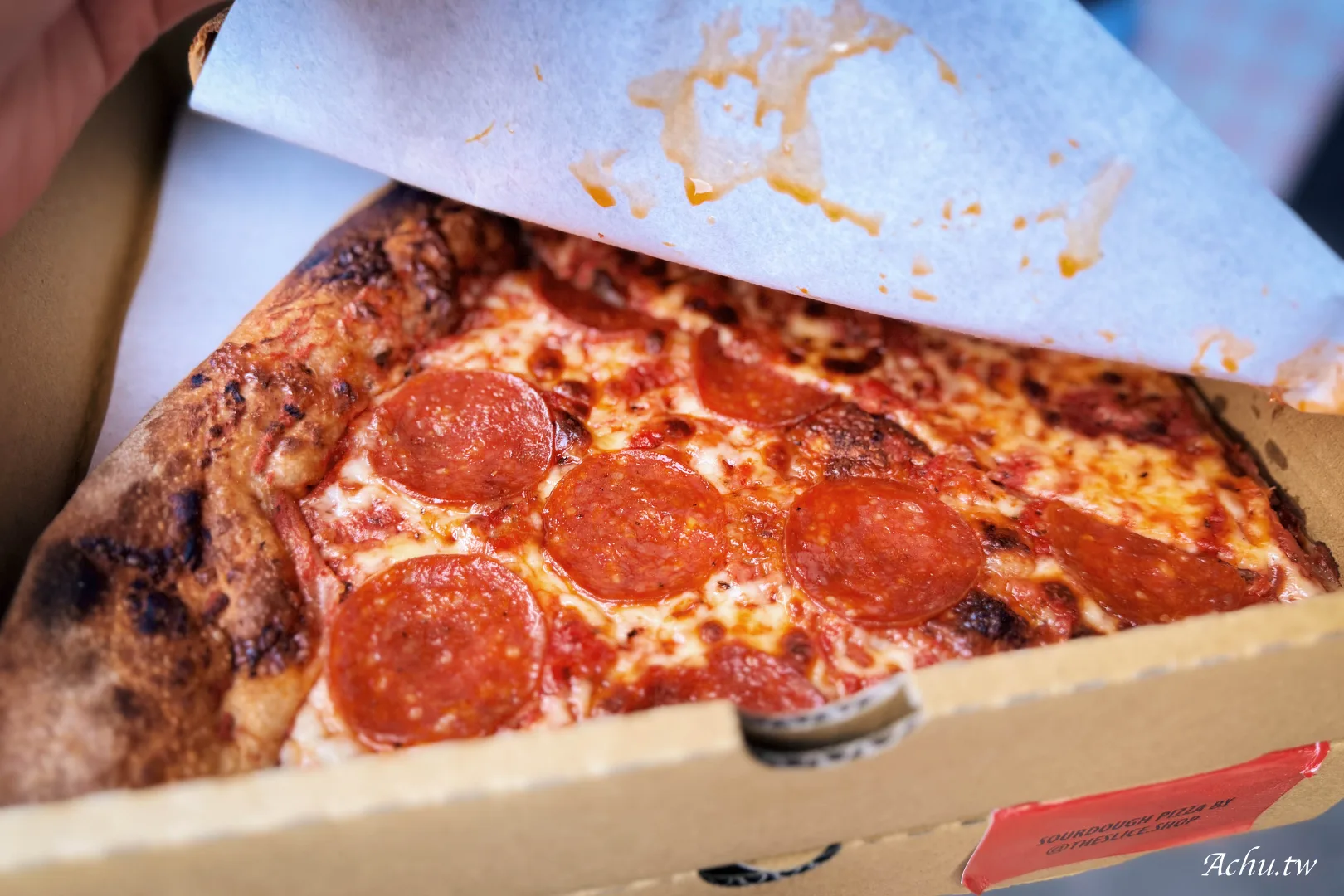 【信義安和美食】The Slice Shop 台北首家使用酸種老麵團的披薩店 (菜單)