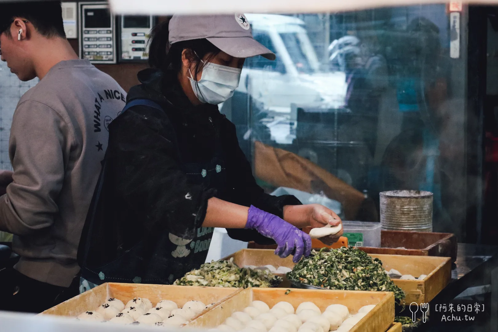 信義公園旁水煎包