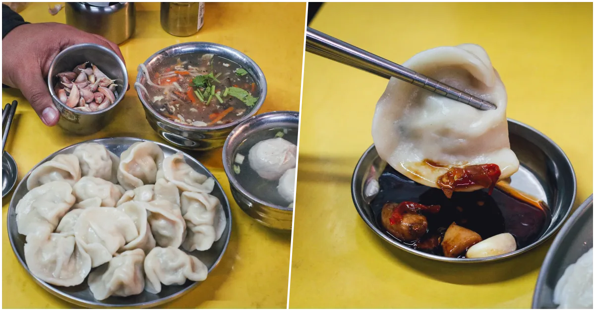 網站近期文章：【松山美食】松山市場水餃｜松山市場內隱藏版手工水餃，剝蒜頭配餃子才是老饕吃法