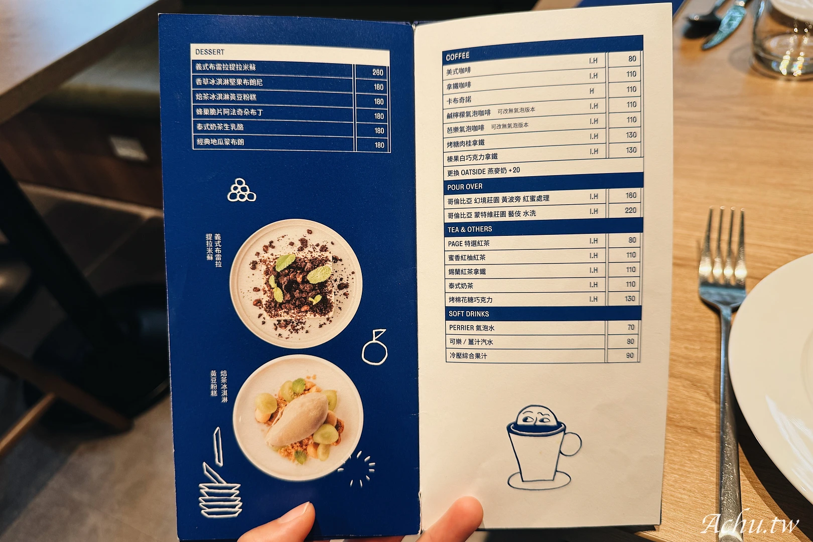 PAGE IN LAB menu