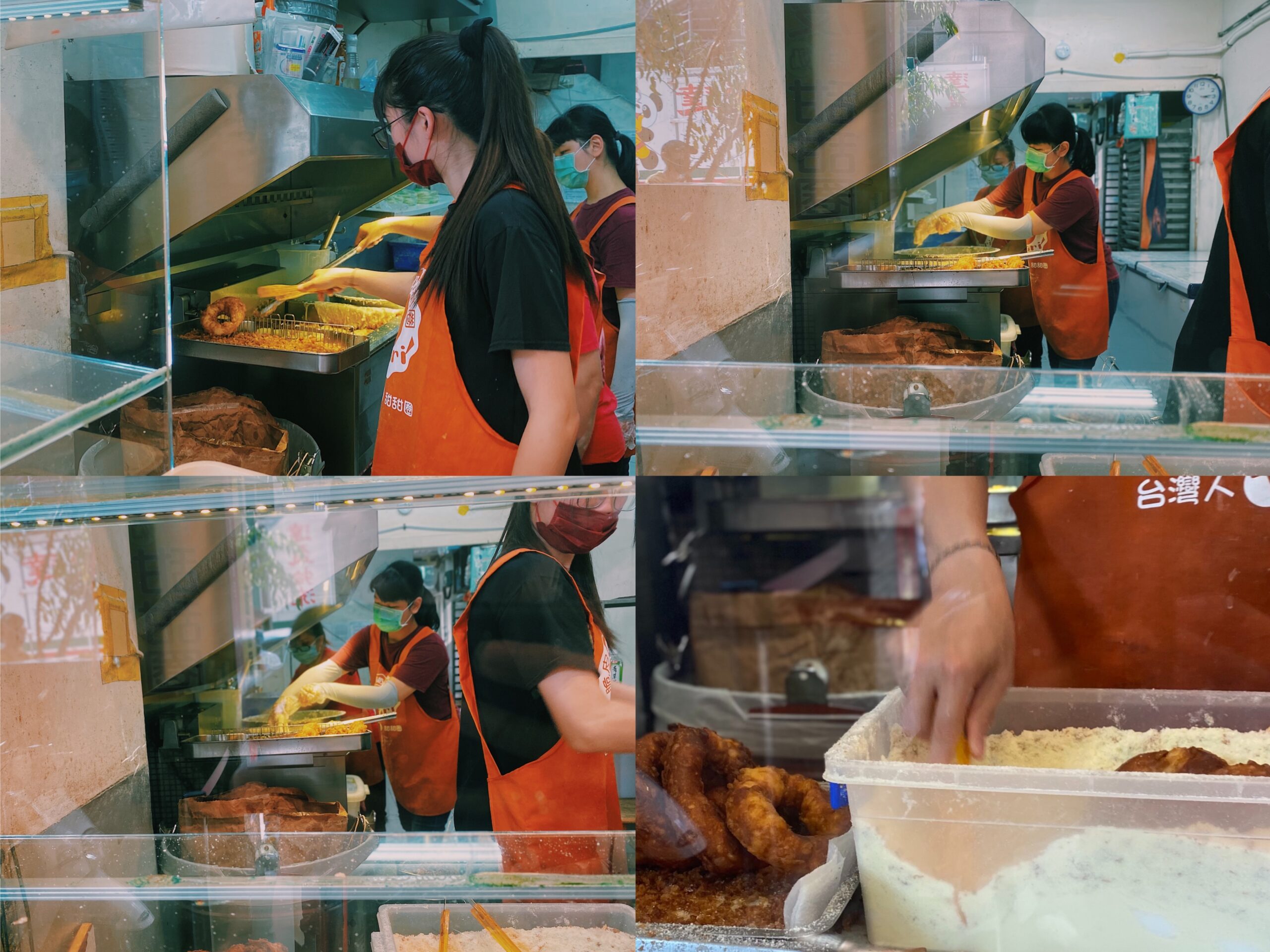 【中山美食】台灣人ㄟ脆皮鮮奶甜甜圈 排了半小時才買到的台式甜甜圈